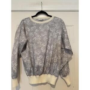 Womens Givenchy Sport grey silky shirt #598